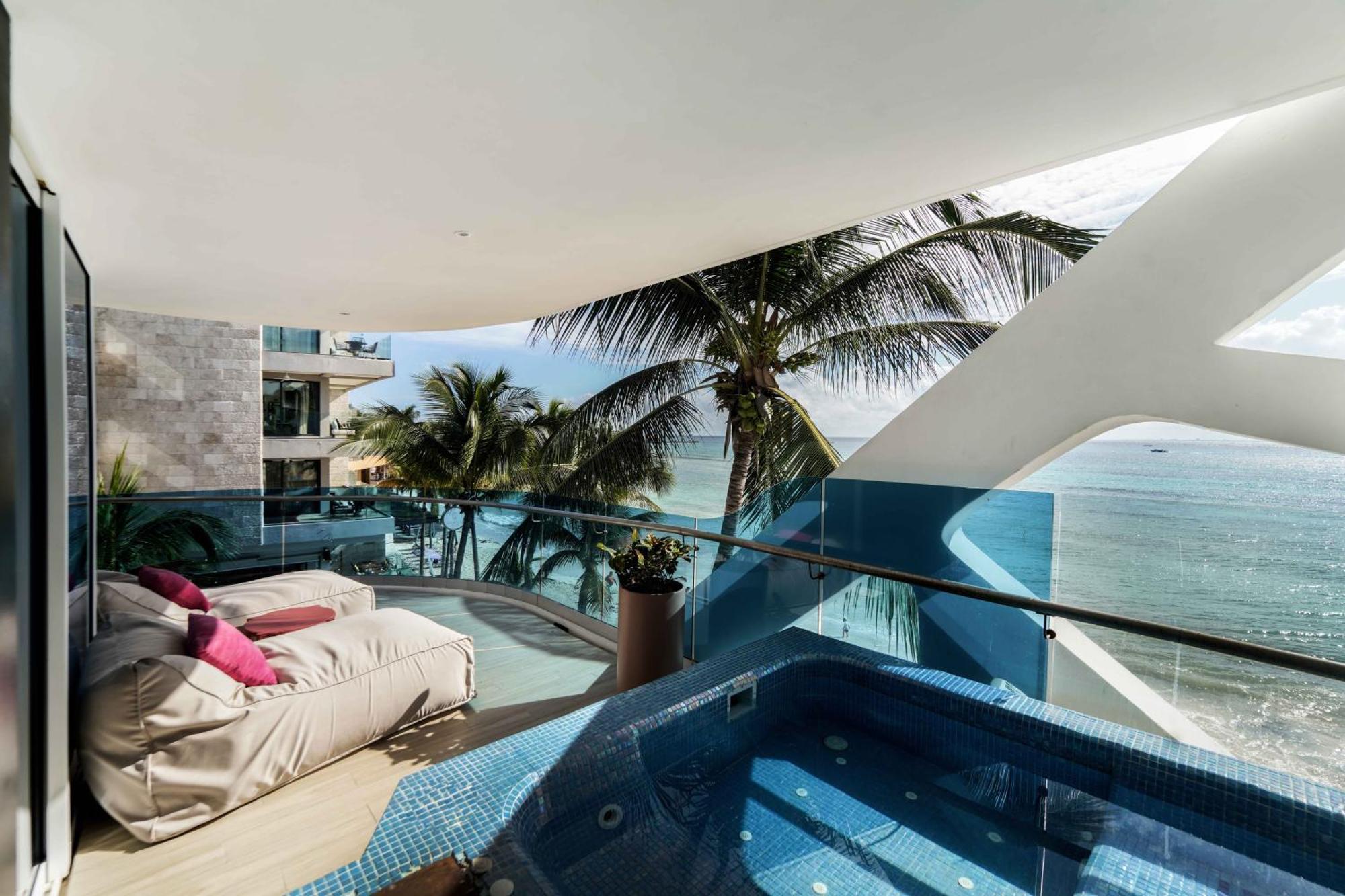 The Carmen Hotel - Ocean Front (Adults Only) 普拉亚卡门 外观 照片