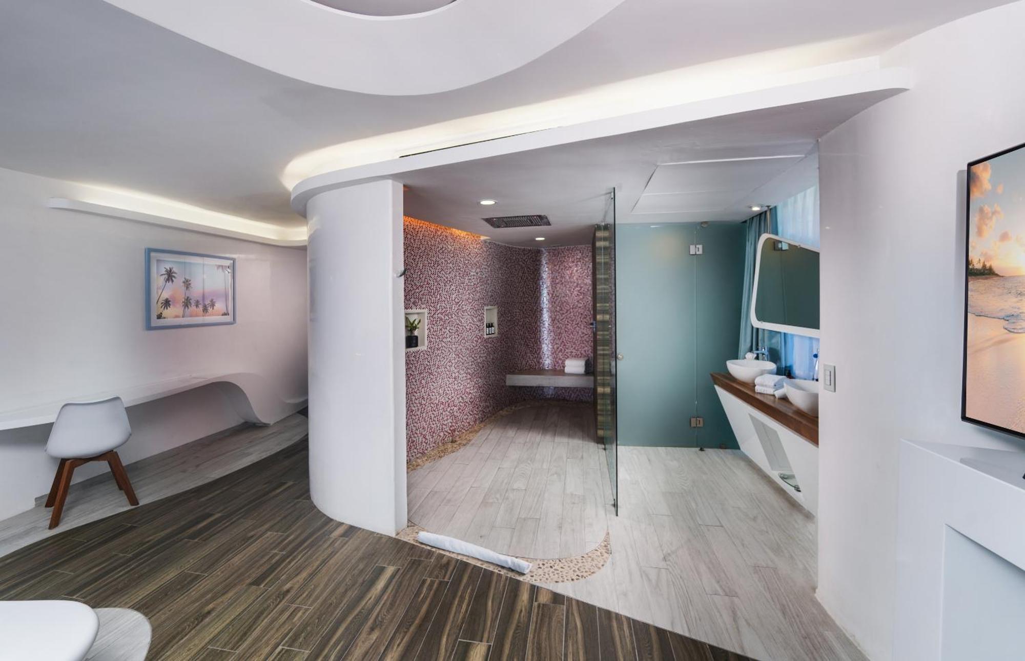 The Carmen Hotel - Ocean Front (Adults Only) 普拉亚卡门 客房 照片