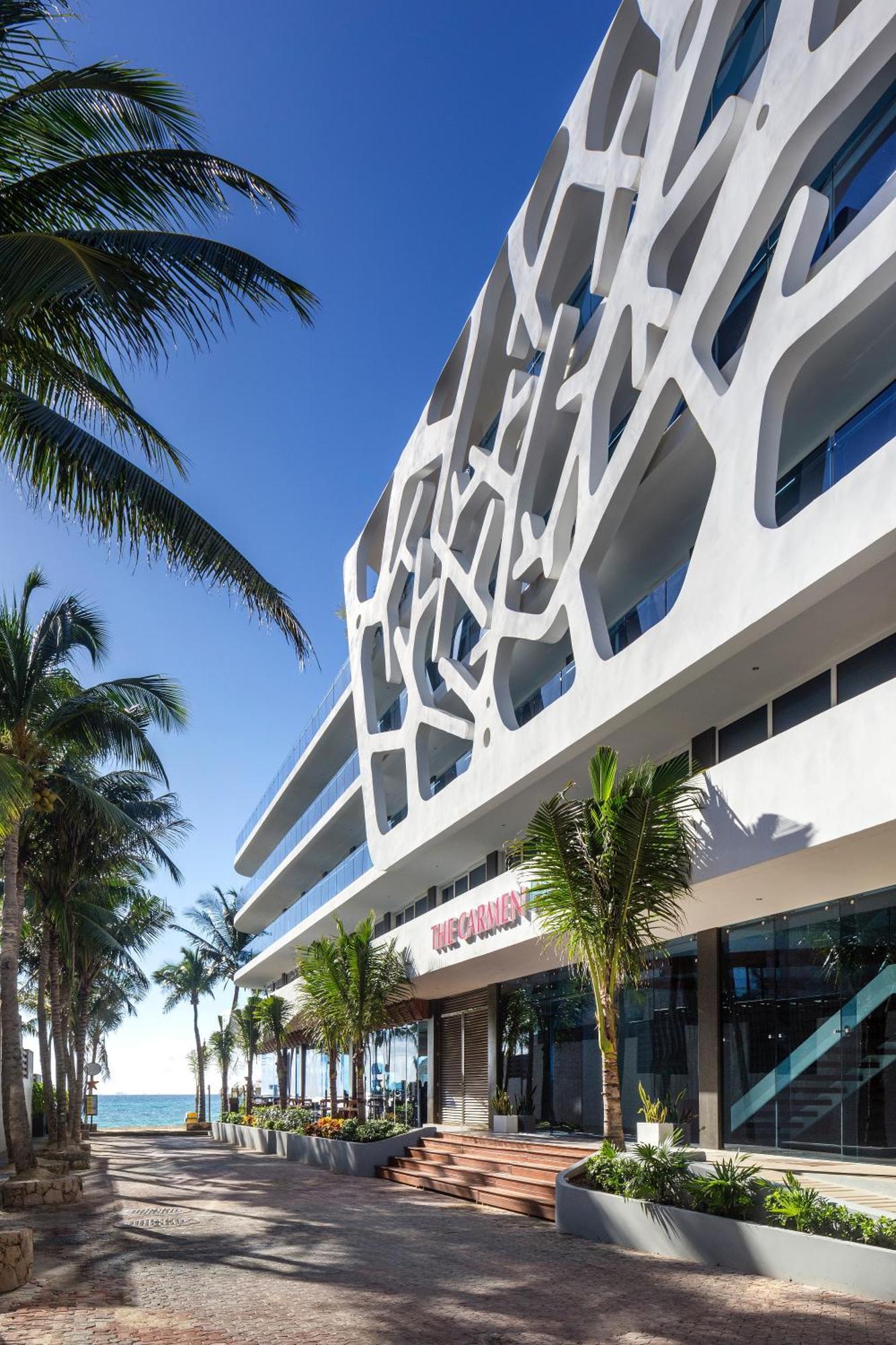 The Carmen Hotel - Ocean Front (Adults Only) 普拉亚卡门 外观 照片